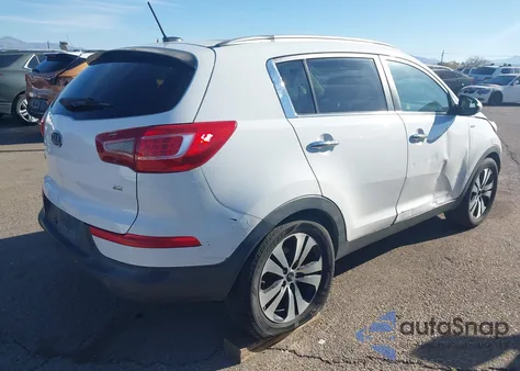 2012 Kia Sportage Ex из США, поврежденный, VIN KNDPCCA27C7201865